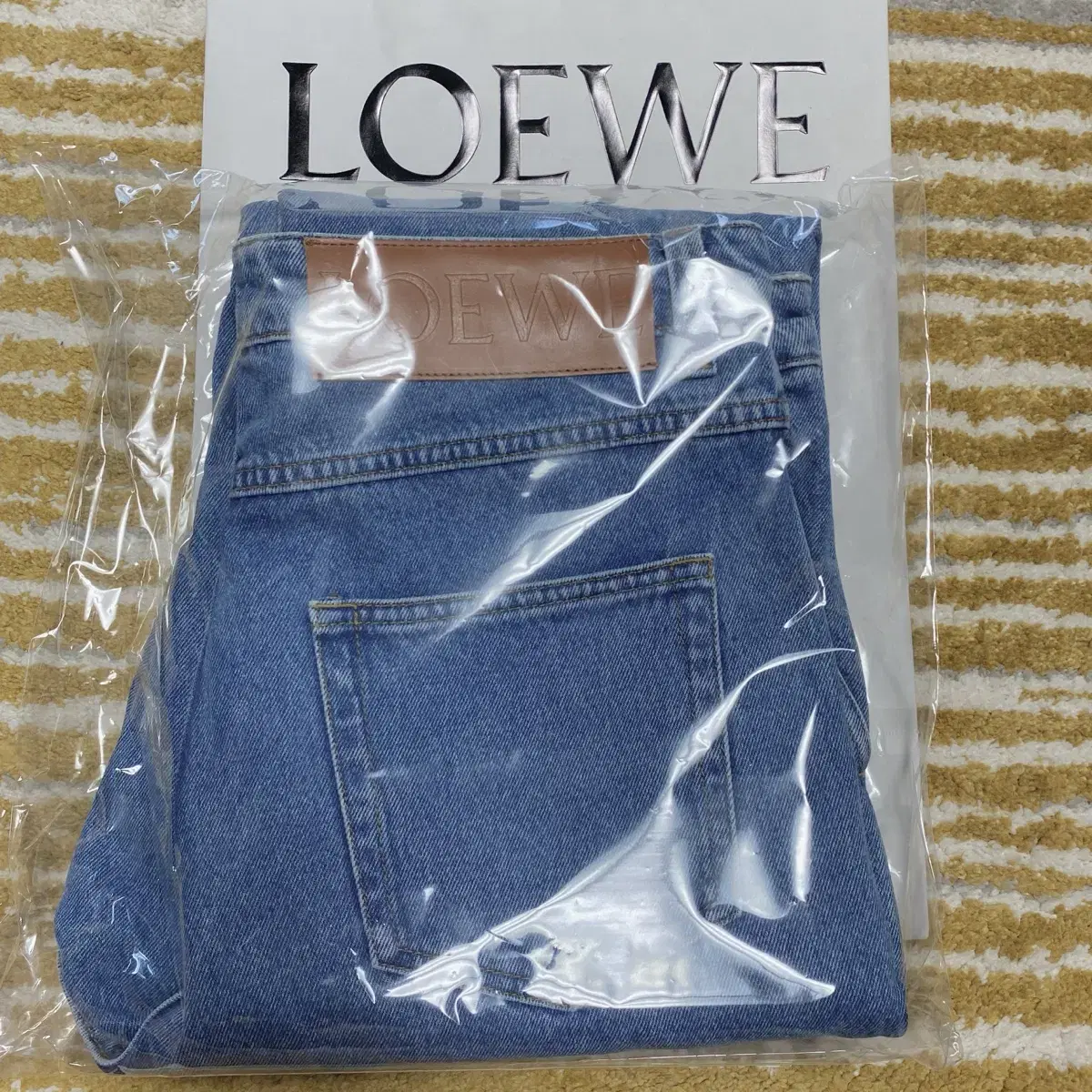 LOEWE 로에베 피셔맨 데님 청바지